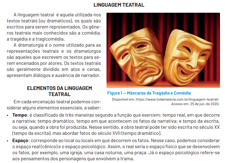 Texto dramático ou teatral 